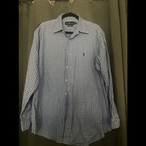Men’s Polo Ralph Lauren Classic Fit Button Down Dress Shirt